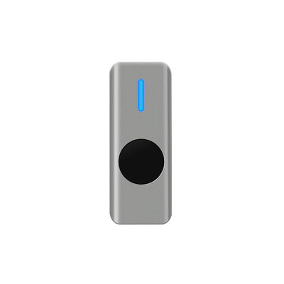 Botón de la salida de Mini Zinc Alloy Touchless Infrared, distancia sensible y ajustable de retraso de tiempo.