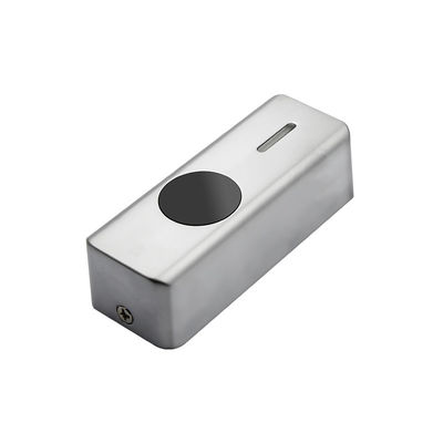 Botón de la salida de Mini Zinc Alloy Touchless Infrared, distancia sensible y IP68 ajustable, impermeable de retraso de tiempo