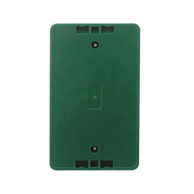 Botón de lanzamiento grande de la puerta del interruptor del metal de BD701P 115*70m m con Backbox, con el texto inglés en el botón, conveniente a discapacitado